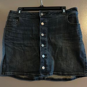 Express denim skirt size 12